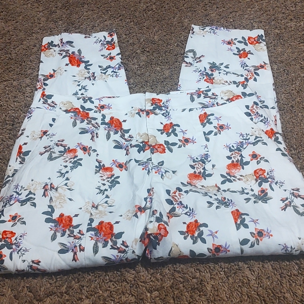 Inc women's slim ankle pants high rise, Sz 12, NWT